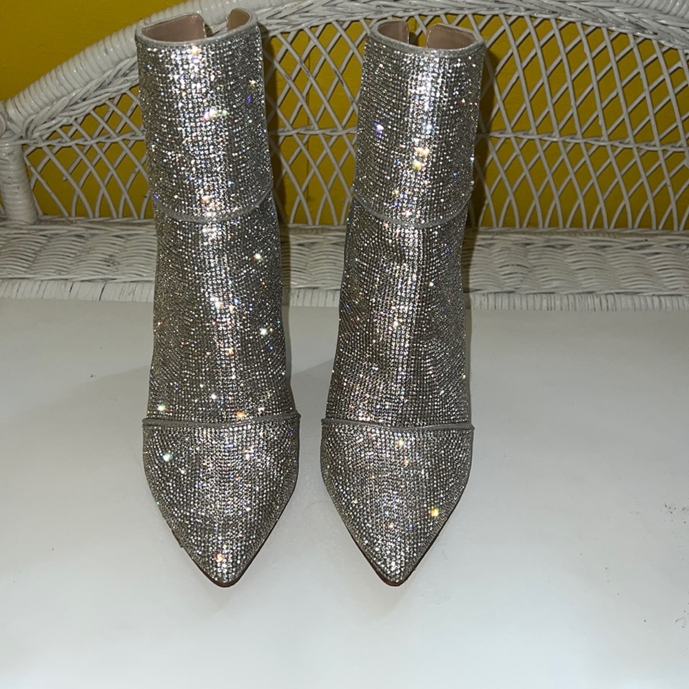 Steve Madden rhinestone ankle boots